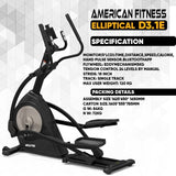 AMERICAN FITNESS ELLIPTICAL D3.1E